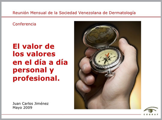 Conferencia Sobre «Valores» En La Sociedad Venezolana De Dermatología