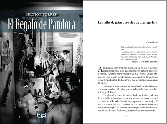 Diseño Del Libro «El Regalo De Pandora», De Héctor Torres