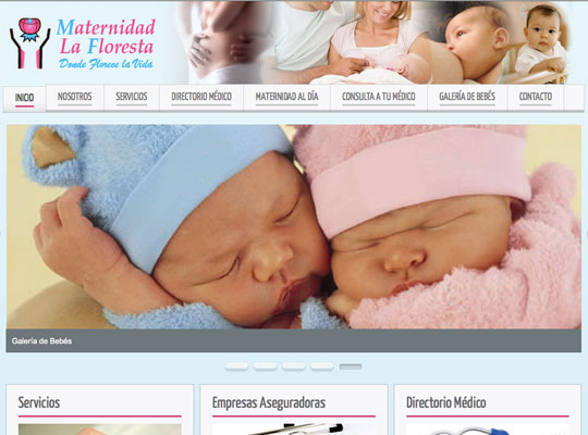 Maternidad La Floresta Relanza Su Sitio Web