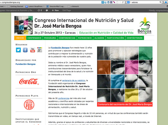 Congreso Internacional De Nutrición Y Salud Dr. José María Bengoa