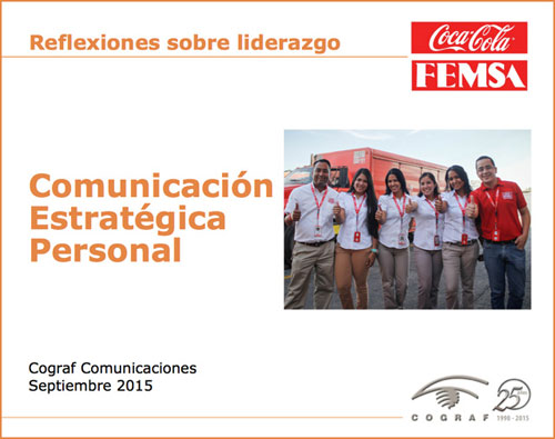 Asesoría sobre liderazgo y supervisión para Coca-Cola - Cograf  Comunicaciones