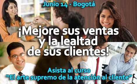 Curso Sobre Atención Y Servicio Al Cliente En Bogotá